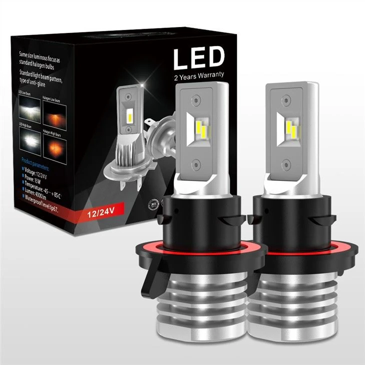 H4 H13 Led Headlight Basal Għoli Baxx