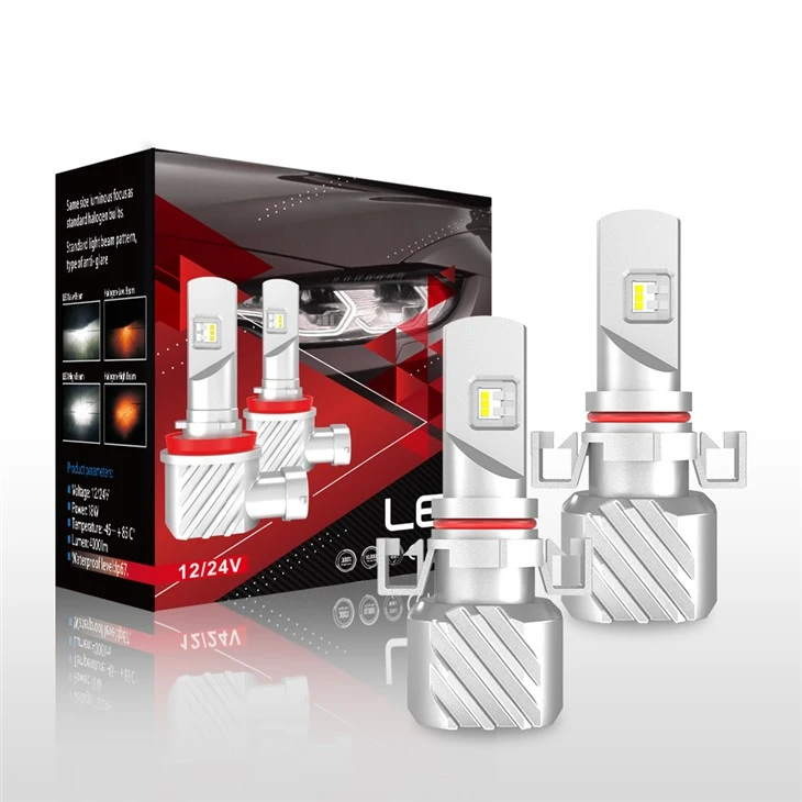 Kollha f'wieħed Disinn Fanless 5000LM Car LED Headlight Bulb