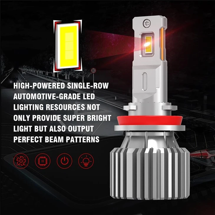 Wholesale Automotive Led Lighting F8 12v 80w Hb4 9006 Low Beam Led